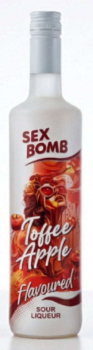 SEX BOMB Toffee Apple Sour Liqueur combines sweet toffee notes with a tangy apple twist, creating a bold and vibrant flavour experience. Smooth, playful, and full of character, a standout addition to any premium liqueur collection. Enjoy responsibly.